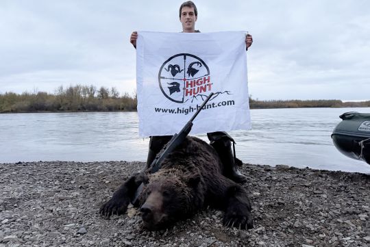 Hunting to bear in Chukotka