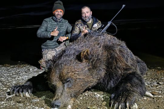 Hunting to bear in Chukotka