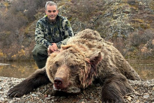 Hunting to bear in Chukotka